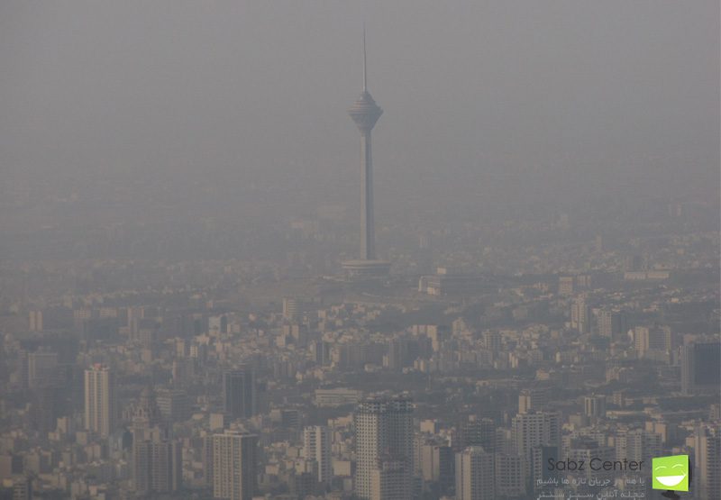 بحران آلودگی هوا در ۱۰نقطه پایتخت