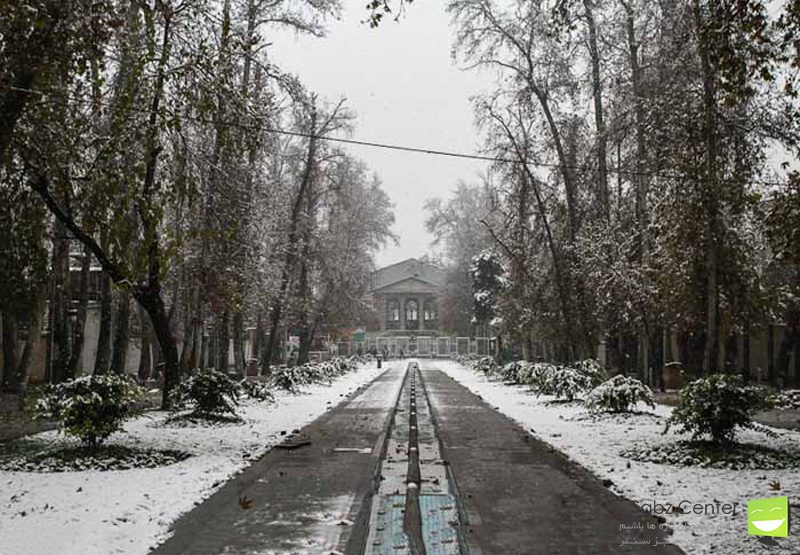 وضعیت ترافیک تهران در اولین برف پاییزی