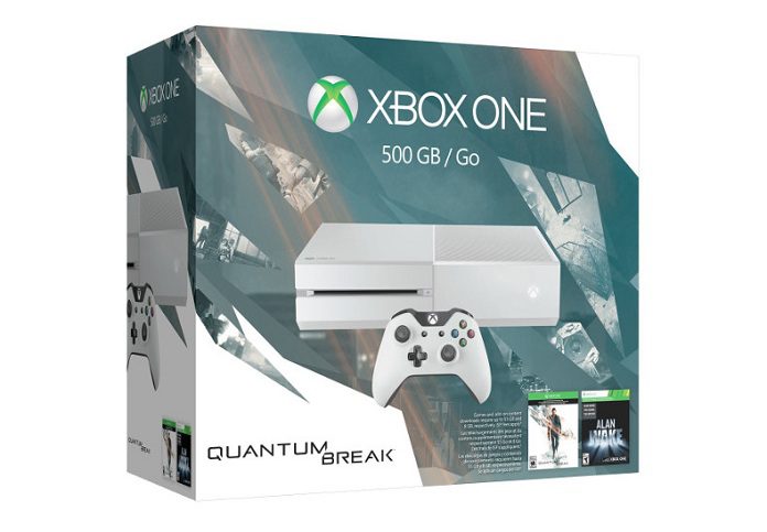Xbox One White Console Special Edition Quantum Break Bundle