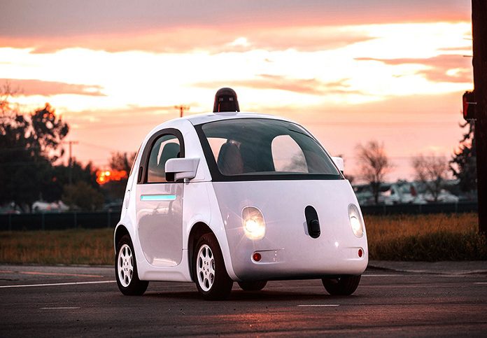 google autonomous car wireless charging system
