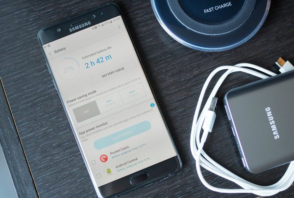 galaxy note 7 power consumption