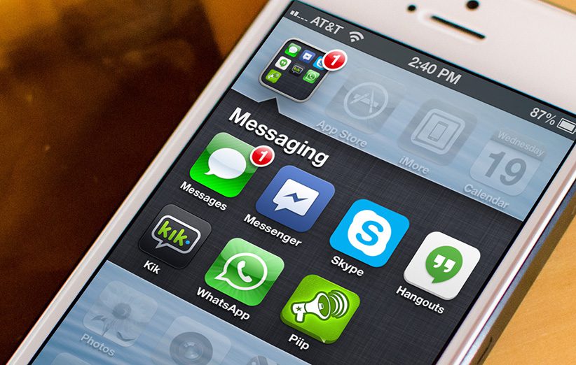 mobile messaging app