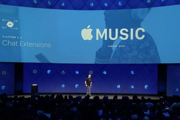 Facebook apple music