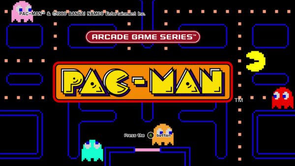 Arcade Game Series Pac Man Xbox One title screen main w600 1