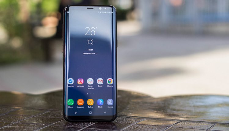 Galaxy S8 plus front