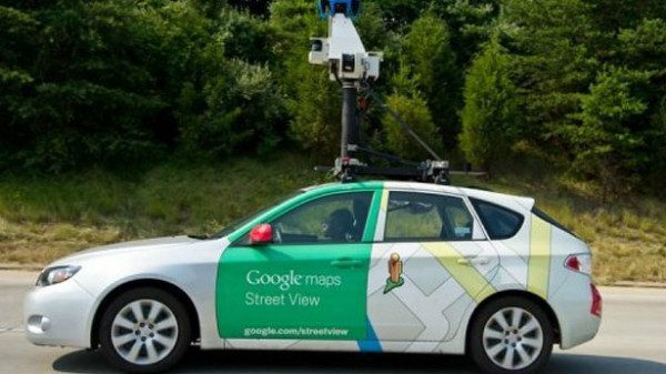 Google street view car via AFP