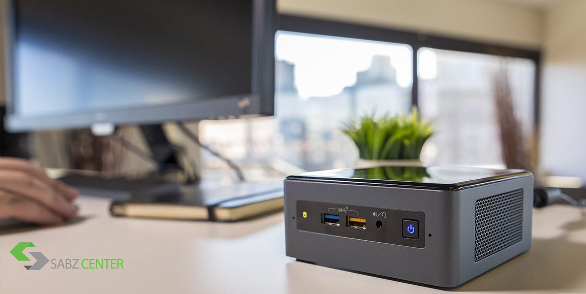 MiniPc Nuc in office