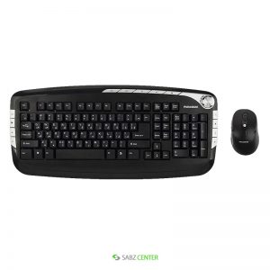 کیبورد و ماوس Farassoo 8686RF Wireless Keyboard and Mouse