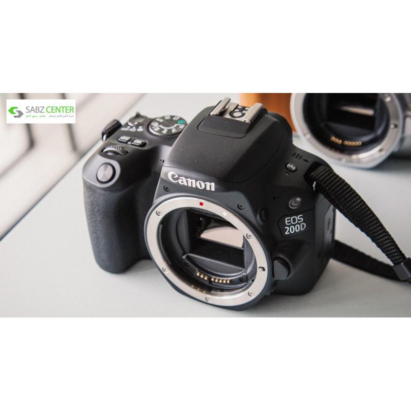 دوربین دیجیتال کانن مدل EOS 200D به همراه لنز EF-S 18-55 mm f/4.5-5.6 IS STM - 0