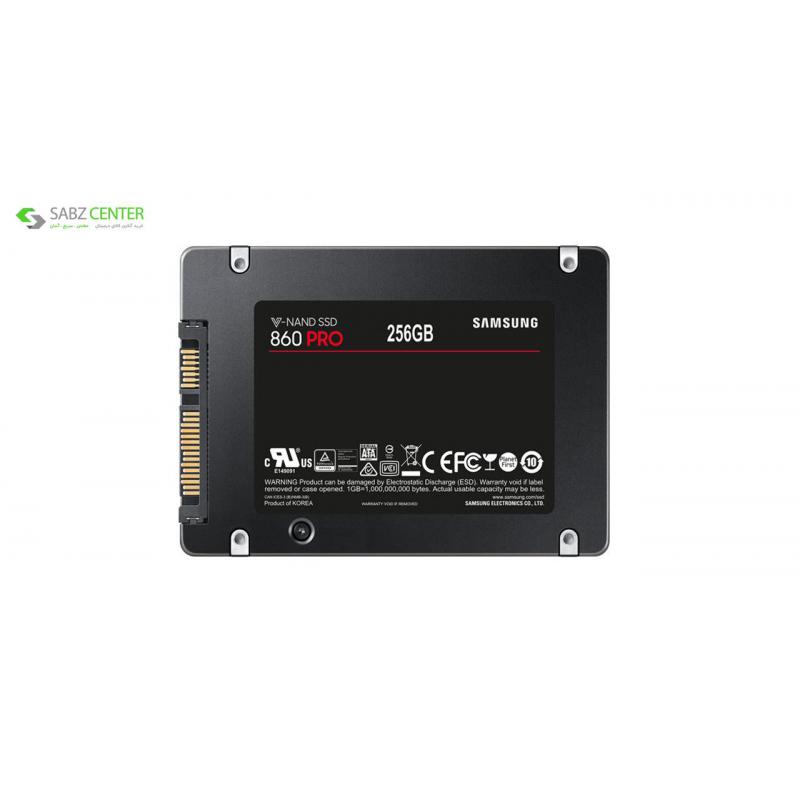 حافظه SSD سامسونگ مدل 860 پرو ظرفیت 256 گیگابایت - 0