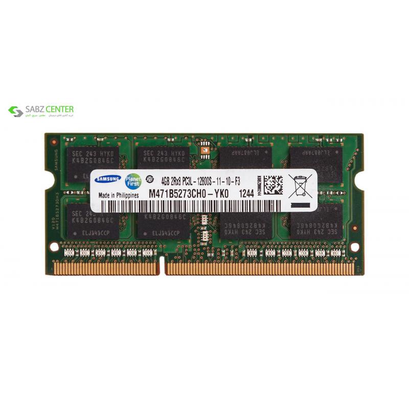 رم لپ تاپ سامسونگ مدل DDR3 12800S MHz ظرفیت 4 گیگابایت - 0