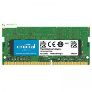 رم لپ تاپ DDR4 تک کاناله 2400 مگاهرتز CL17 کروشیال ظرفیت 16 گیگابایت - 0