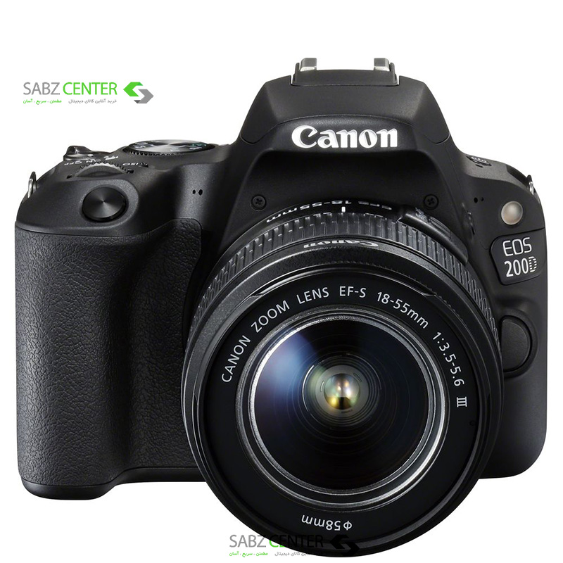 دوربین عکاسی کانن Canon 200D با لنز 55-18 III