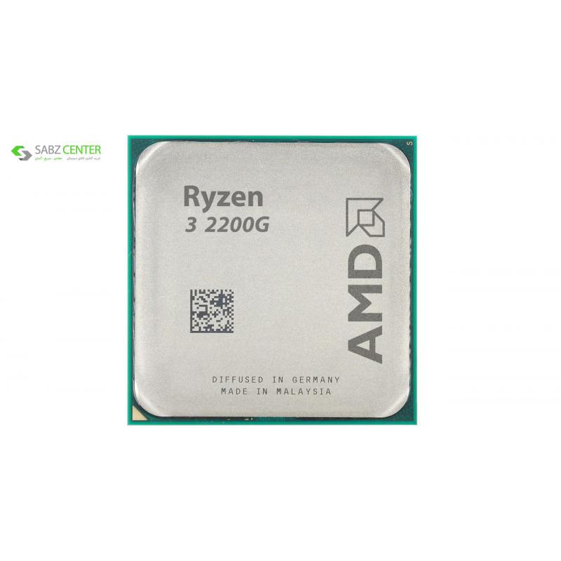 پردازنده مرکزی ای ام دی مدل Ryzen 3 2200G - 0