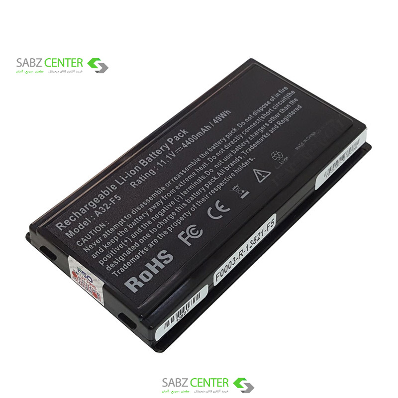 Battery Laptop ASUS F5-X59-6Cell باتری لپ تاپ ایسوس