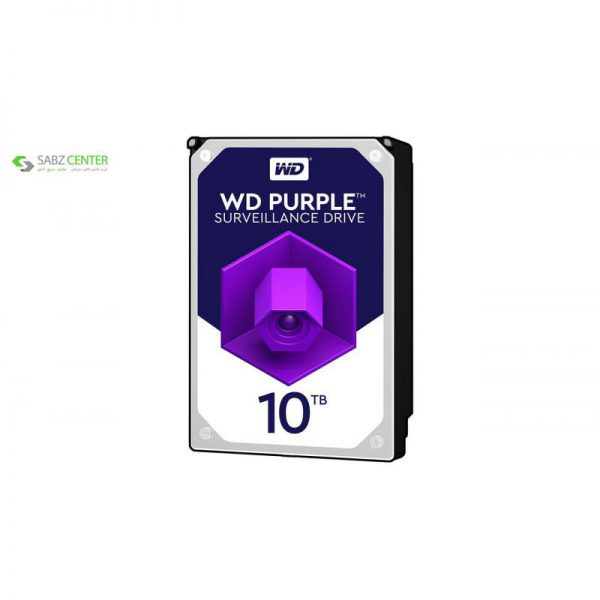 هارددیسک اینترنال وسترن دیجیتال مدل Purple WD100PURZ ظرفیت 10 ترابایت - 0