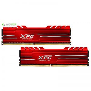 رم دسکتاپ DDR4 دو کاناله 3000 مگاهرتز CL16 ای دیتا مدل XPG GAMMIX D10 ظرفیت 8 گیگابایت - 0