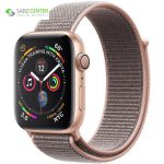 ساعت هوشمند اپل واچ 4 مدل 44mm Gold Aluminum Case with Pink Sand Sport Loop Band - 0