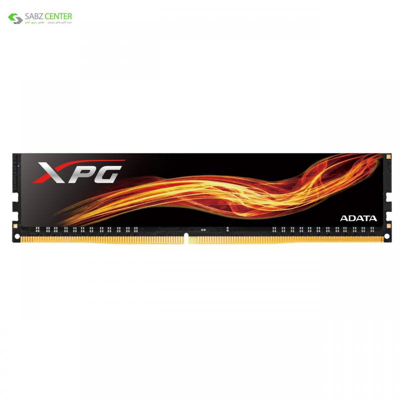 رم دسکتاپ DDR4 3000 مگاهرتز ای دیتا مدل Flame F1 ظرفیت 8 گیگابایت Adata Flame F1 DDR4 3000MHz DIMM RAM - 8GB - 0