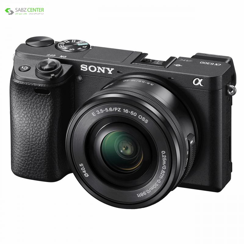 دوربین دیجیتال بدون آینه سونی مدل Alpha A6300 به همراه لنز 16-50 میلی متر OSS Sony Alpha A6300 Mirrorless Digital Camera With 16-55mm OSS Lens - 0