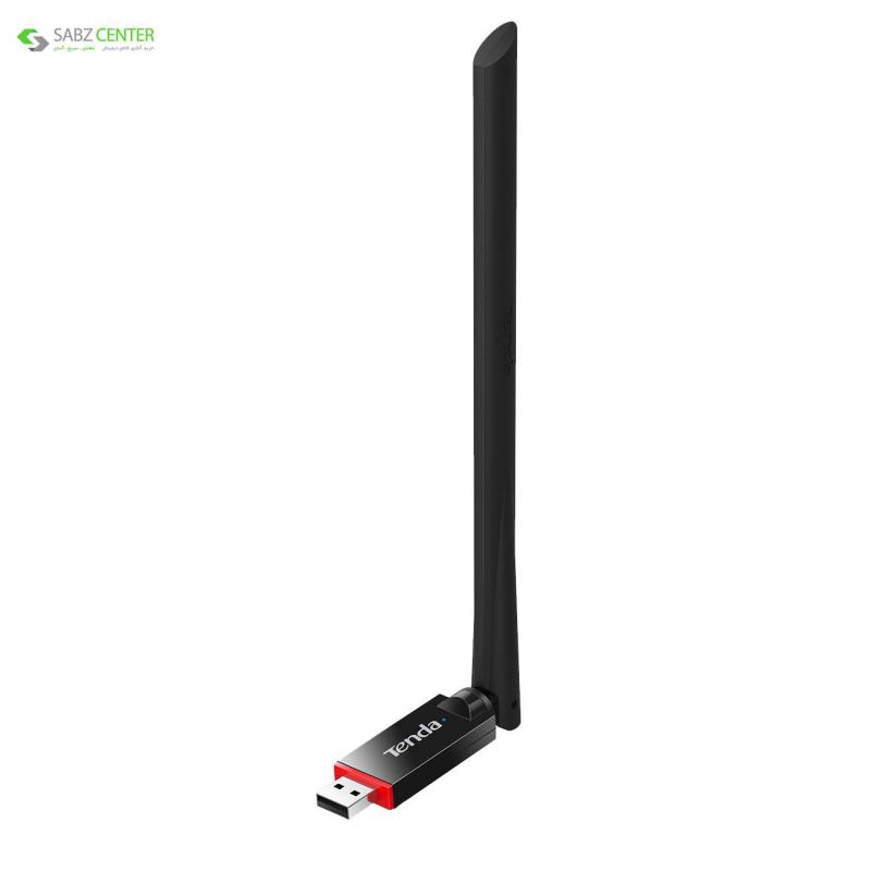 کارت شبکه USB بی سیم تندا مدل U6 Tenda U6 Wireless N300 High Gain USB Adapter - 0