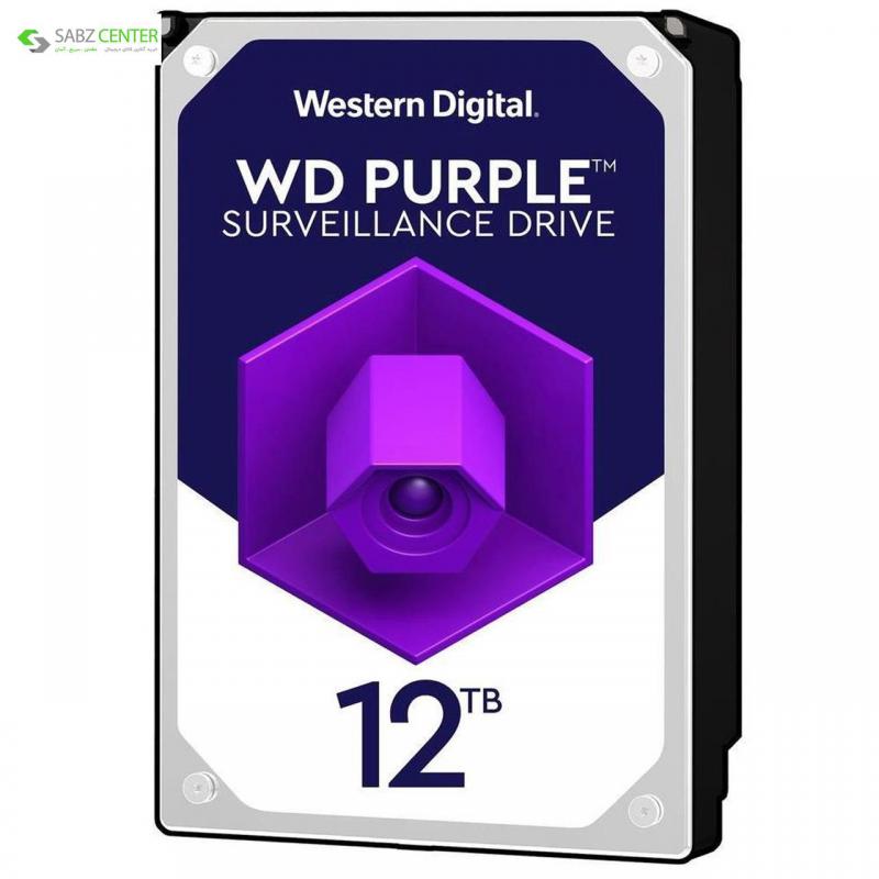 هارددیسک اینترنال وسترن دیجیتال مدل Purple WD121PURZ ظرفیت 12 ترابایت Western Digital Purple WD121PURZ Internal Hard Disk 12TB - 0