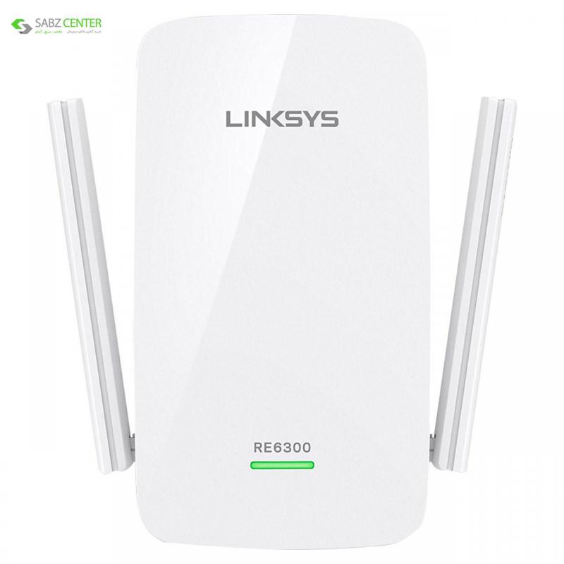 توسعه دهنده محدوده بی‌سیم لینک سیس مدل RE6300-EU Linksys RE6300-EU Wireless Range Extender - 0