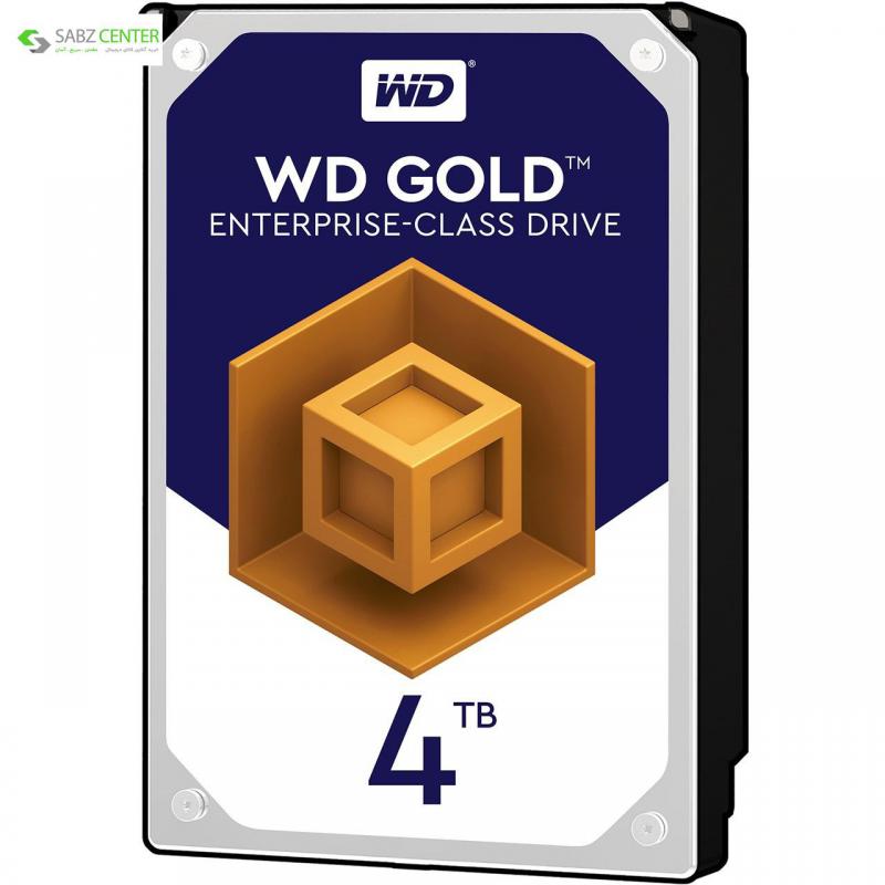 هارددیسک اینترنال وسترن دیجیتال مدل WD4002FYYZ ظرفیت 4 ترابایت Western Digital Gold WD4002FYYZ Internal Hard Drive 4TB - 0