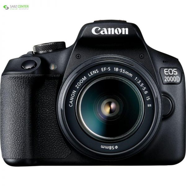 دوربین دیجیتال کانن مدل EOS 2000D به همراه لنز 18-55 میلی متر IS II Canon EOS 2000D Digital Camera With 18-55mm IS II Lens - 0