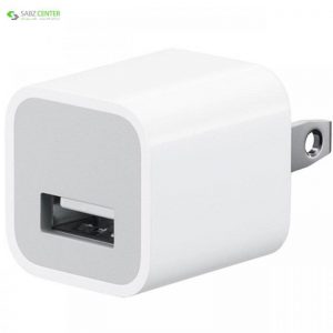 شارژر دیواری اپل مدل MD810 USB Power Adapter Apple MD810 USB Power Adapter Wall Charger - 0