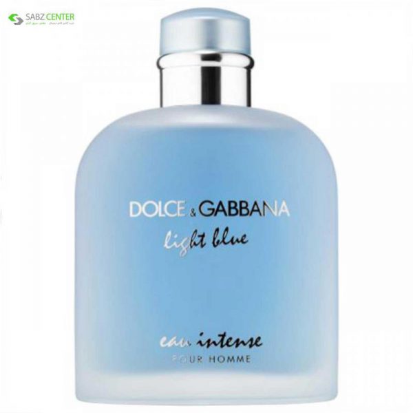 ادو پرفیوم مردانه دولچه گابانا مدل Light Blue Eau Intense Pour Homme حجم 100 میلی لیتر - 0