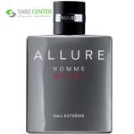 ادو پرفیوم مردانه شانل مدل Allure Homme Sport Eau Extreme حجم 100 میلی لیتر Chanel Allure Homme Sport Eau Extreme Eau De Parfum For Men 100ml - 0