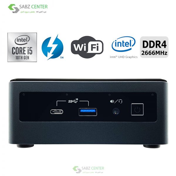 مینی پی سی اینتل Intel NUC 10i5FNH 4G-120SSD