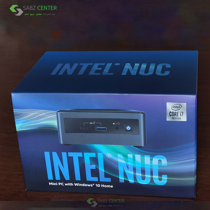 مینی پی سی اینتل Intel NUC 10 NUC10i7FNH 4G-120SSD