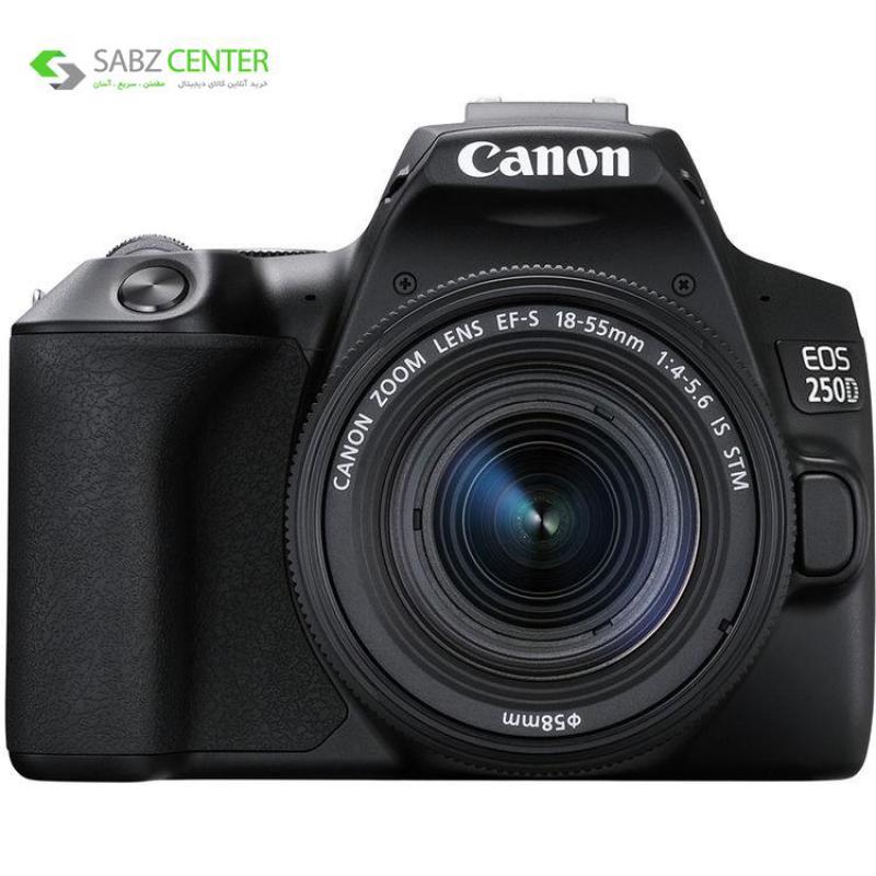 دوربین دیجیتال کانن EOS 250D با لنز 55-18میلیمتر IS STM
