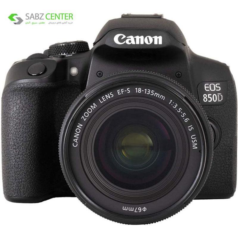 دوربین دیجیتال کانن EOS 850D با لنز 18-135mm IS USM