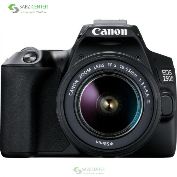 دوربین دیجیتال کانن EOS 250D با لنز 18-55میلیمتر DC III