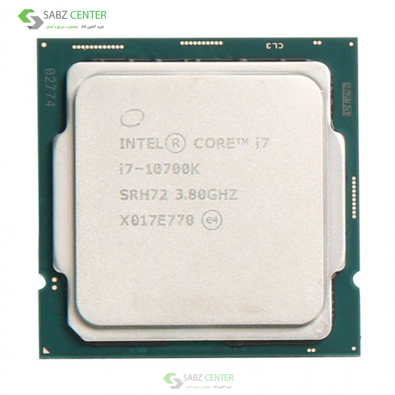 پردازنده اینتل Intel Core i7 10700K Tray