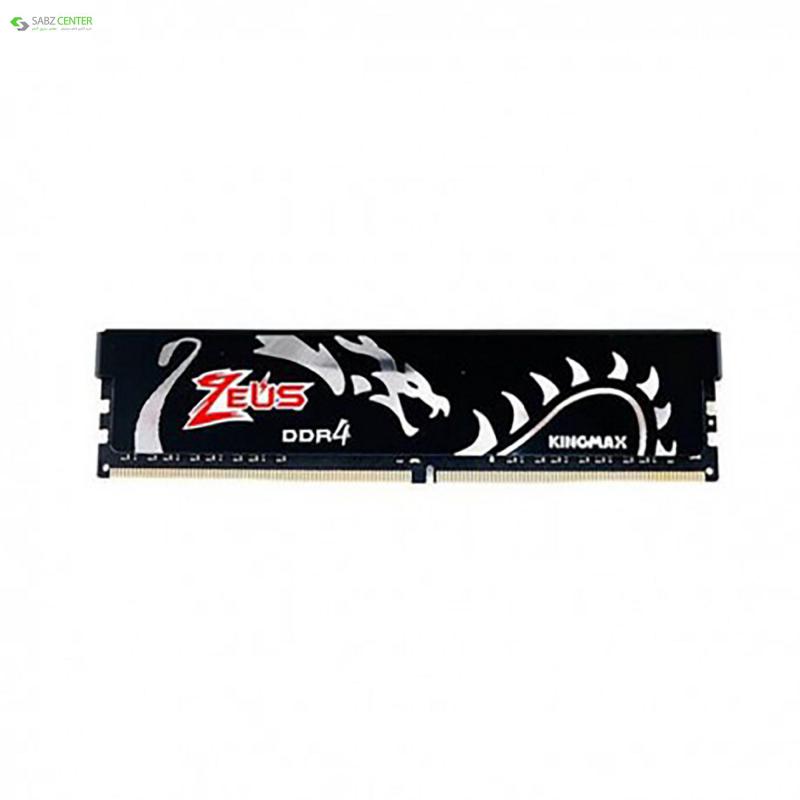 رم دسکتاپ DDR4 تک کاناله 3000مگاهرتز کینگ مکس Zeus Dragon 8GB
