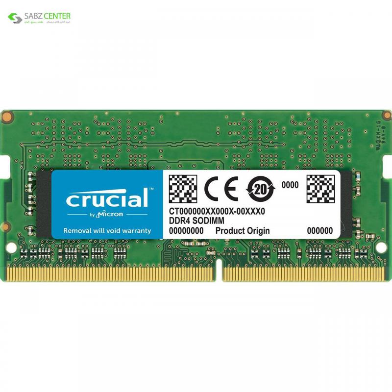 رم لپ تاپ DDR4 تک کاناله 2400مگاهرتز CL17 کروشیال 16GB