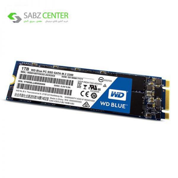563058 حافظه SSD وسترن دیجیتال BLUE WDS100T1B0B 1TB