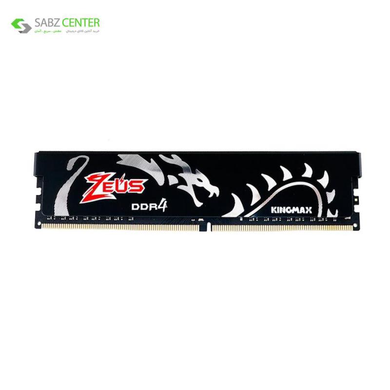 رم دسکتاپ DDR4 تک کاناله 3200مگاهرتز CL17 کینگ مکس Zeus Dragon 8GB