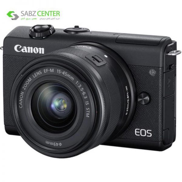 دوربین دیجیتال کانن EOS M200 با لنز 15-45 میلیمتر IS STM