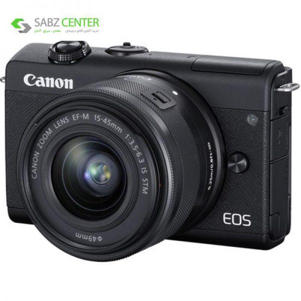 114996953 دوربین دیجیتال کانن EOS M200 با لنز 15-45 میلیمتر IS STM