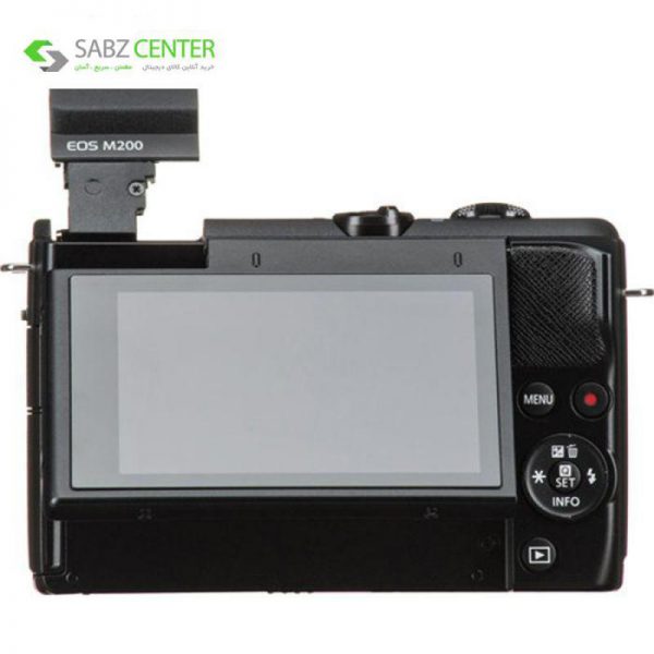 114996991 دوربین دیجیتال کانن EOS M200 با لنز 15-45 میلیمتر IS STM