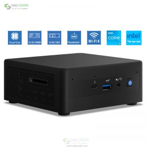 کامپیوتر کوچک اینتل Intel NUC 11 NUC11PAHi3 Kit