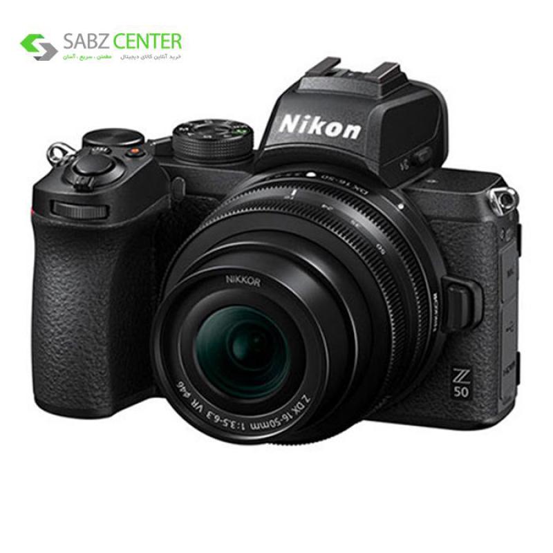 دوربین دیجیتال بدون آینه نیکون Z50 با لنز 50-16 میلیمتر