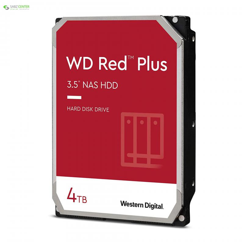 هارد اینترنال وسترن دیجیتال WD Red Plus NAS- WD40EFZX 4TB