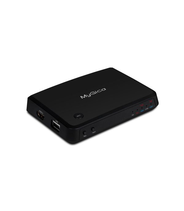 MyGica HD Cap X II Full HD Recorder قابلیت ضبط روی فلش و هارد بدون نیاز به کامپیوتر و لپتاپ ورودی - خروجی HDMI و وردی صدا و تصویر آنالوک ورودی صدا و میکروفون با جک 3.5 میلی متری ضبط با رزولوشن 720p و 1080p با کدک H.264