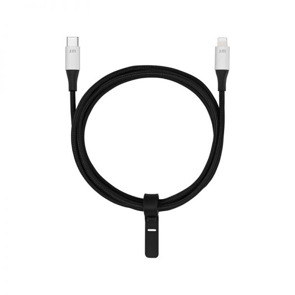 کابل USB-C به لایتنینگ AluCable مدل Just Mobile AluCable Type C to Lightning
